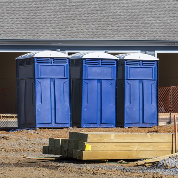 do you offer hand sanitizer dispensers inside the porta potties in Wallace